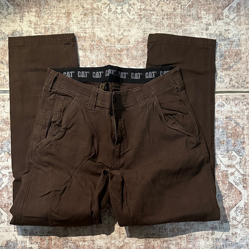 Caterpillar Men's Dark Brown Pants